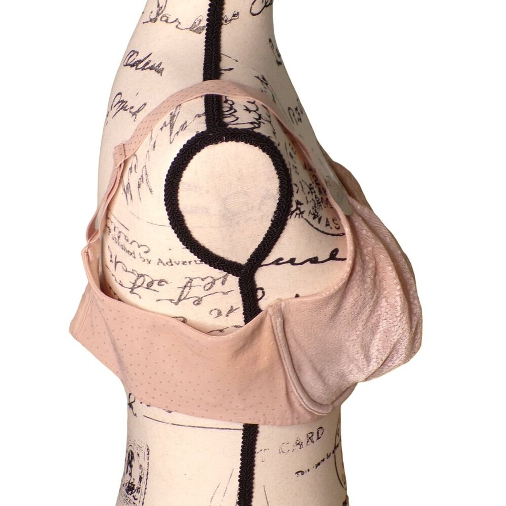 🆕WACOAL Back Appeal Non-padded Underwire Bra 42DD Beige #855303 - Picture 7 of 9